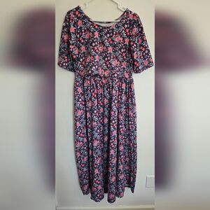 Super Cute Dresses L Floral Nursing Dress